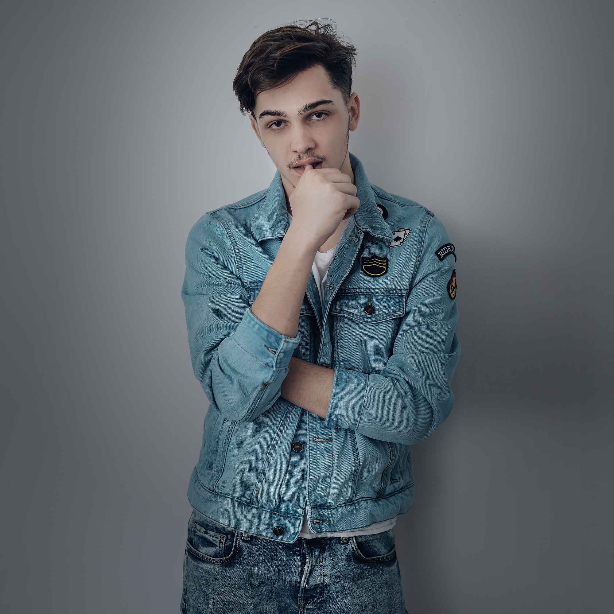 Apollo Badges Jean Jacket