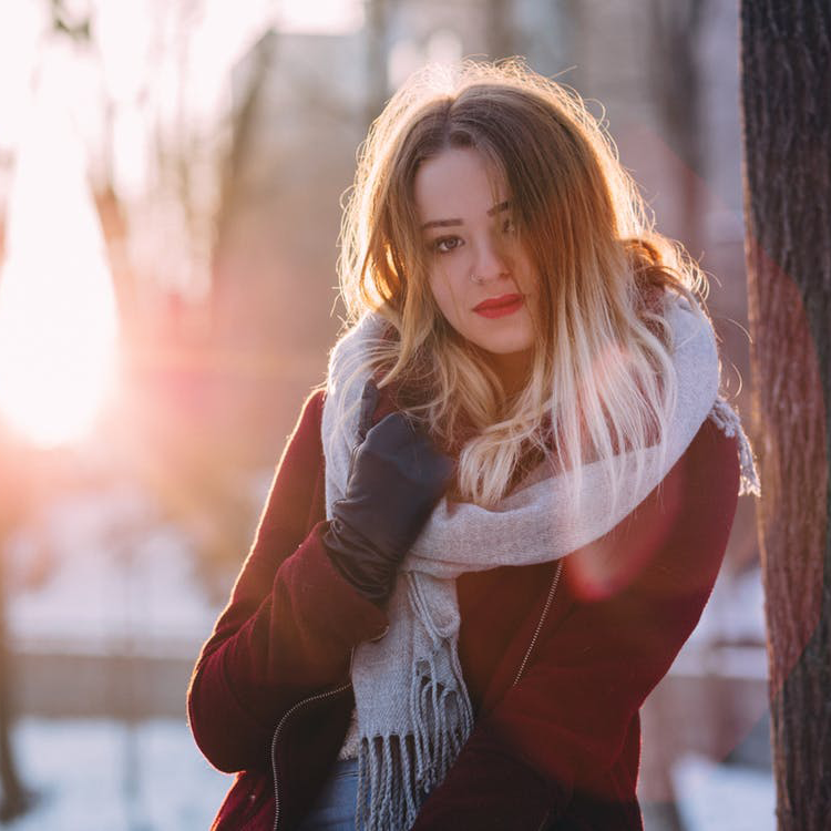 Long Red Winter Coat