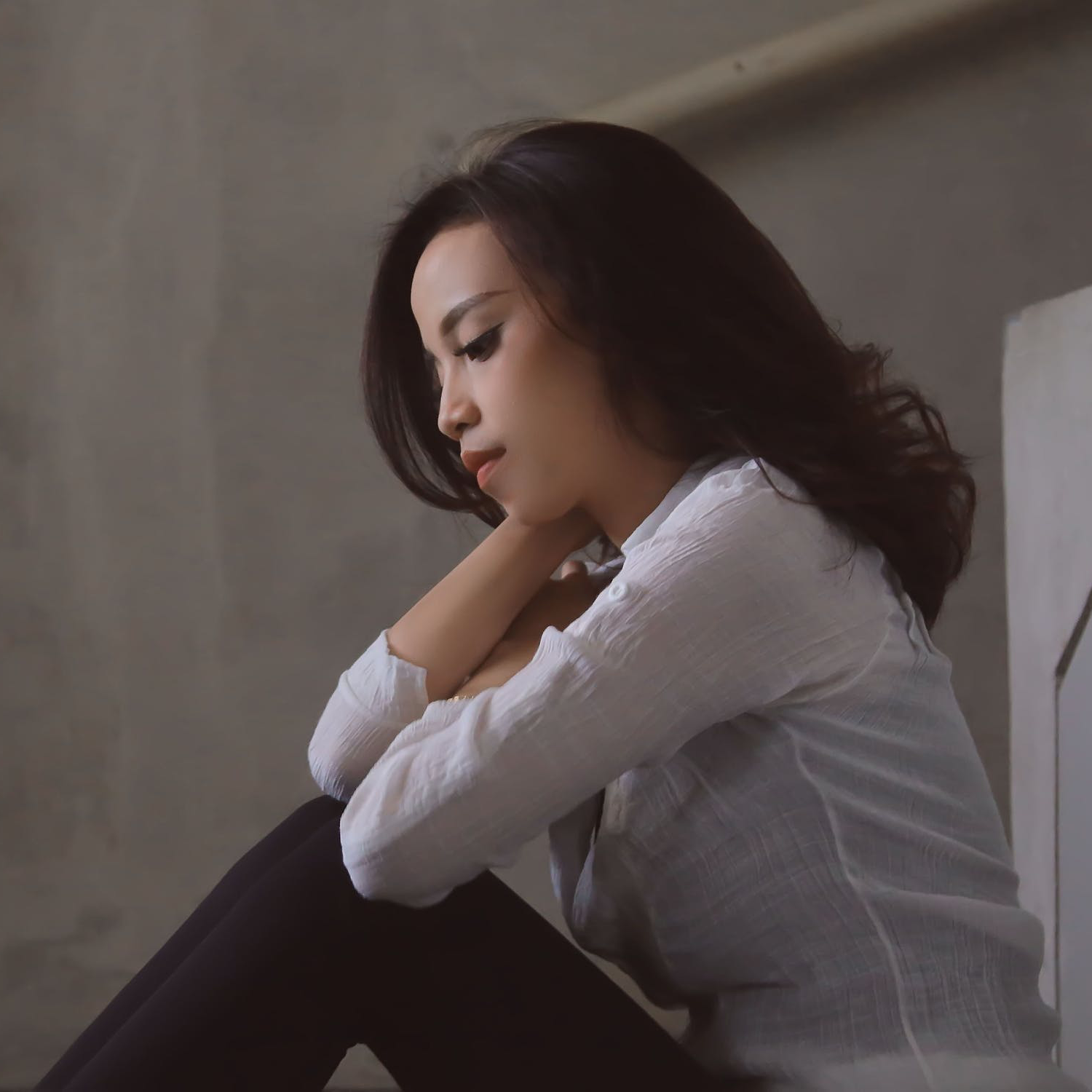 Sheer White Dress Shirt